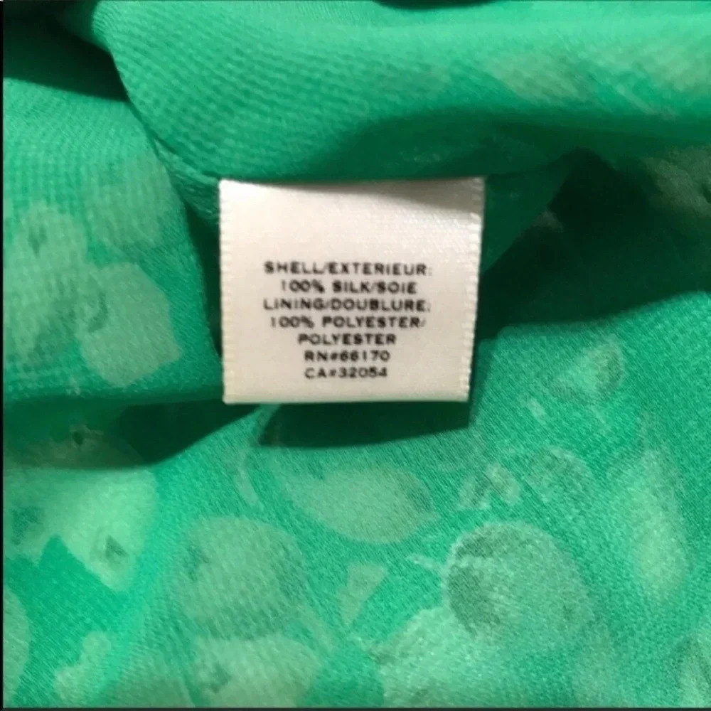 Anthropologie Moulinette Soeurs Undercurrent Silk Dress Size 2 - Picture 2 of 9